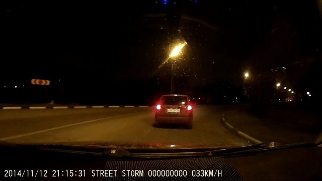 Street Storm CVR-N9510-G PRO тест (ночь) смотреть онлайн