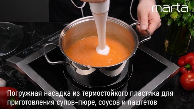 Погружной блендер MARTA MT-1572