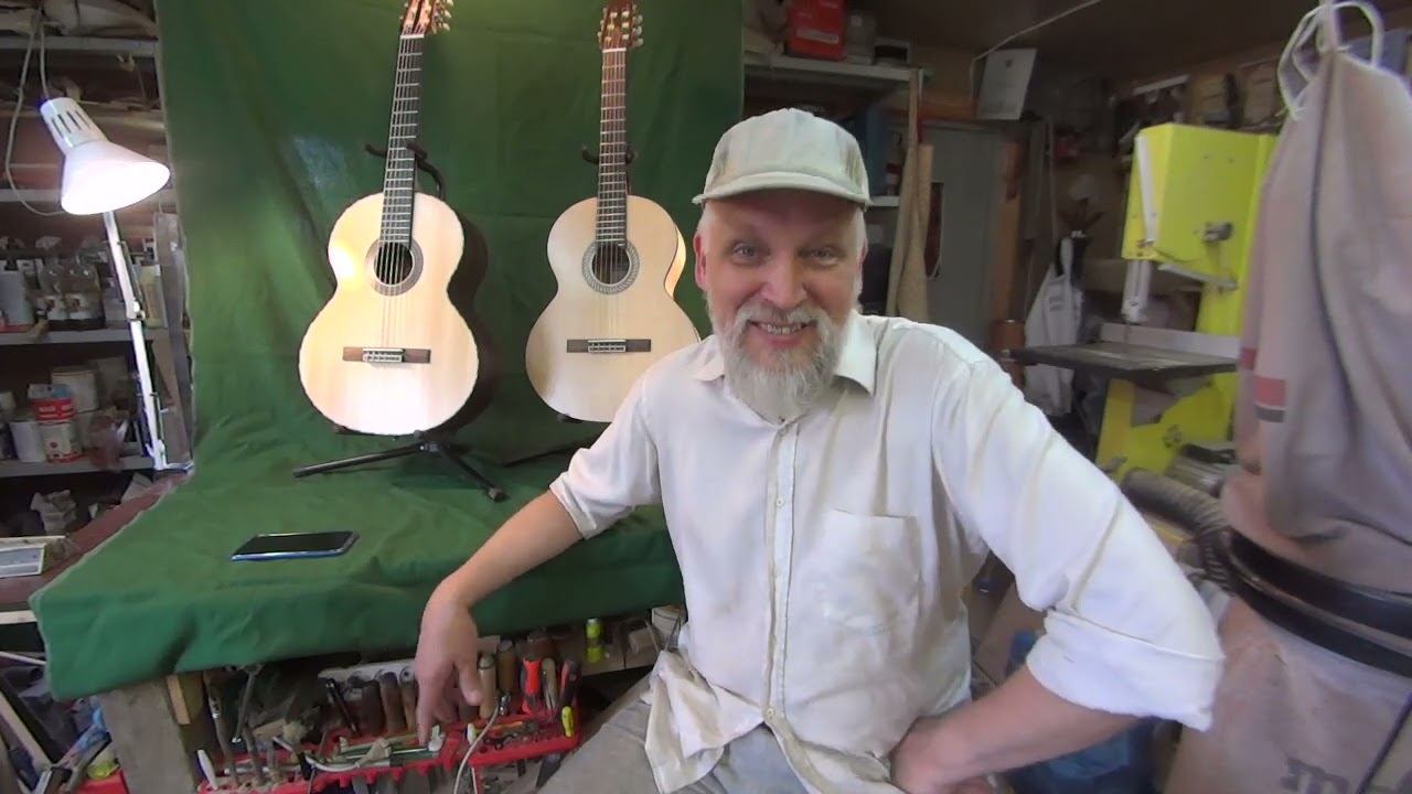 Интенсивный курс "Изготовление гитары" в мастерской Антона Хорина, лето 2022 г. Приглашение учеников смотреть онлайн