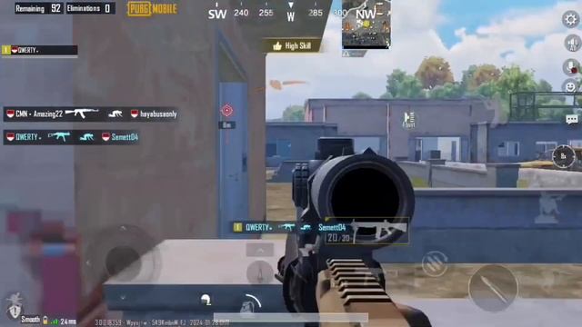 Test view 8+ di infinix note 30 || 5 Finger+Gyroscope PUBG MOBILE INDONESIA смотреть онлайн