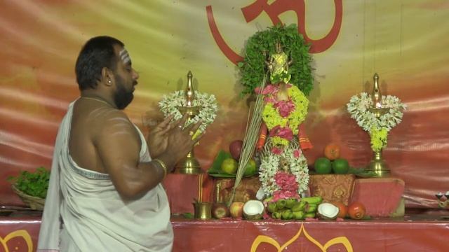 3 Priest Vishnu Sahasranamam (1000 Names of Vishnu) Chanting Followed by Maha Vishnu Homa смотреть онлайн