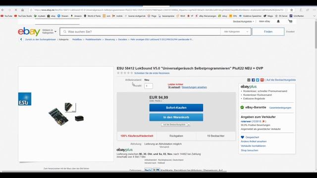 Piko Startset #57132 BR220 + Eilzugwagen digitalisiert ESU Loksound 5.0 Epoche IV Spur H0 DCC DB смотреть онлайн
