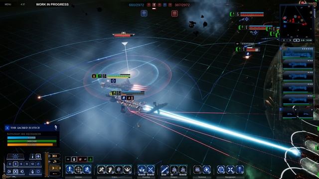 Adeptus Mechanicus vs TAU Merchant Fleet! - Pre-Order Beta, Battlefleet Gothic Armada 2 смотреть онлайн
