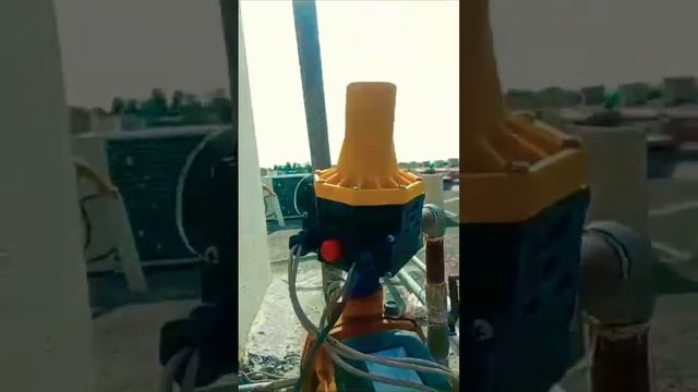 Installation of pressure switch with Motar.To Increase The Pressure of water In House.#youtubeshort смотреть онлайн