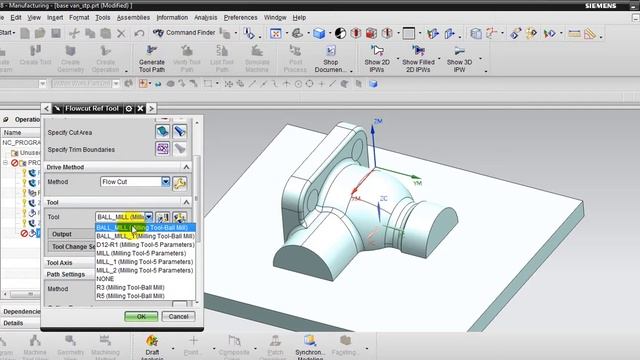 Siemens NX  | Unigraphic Manufacturing Tutorial : End Step