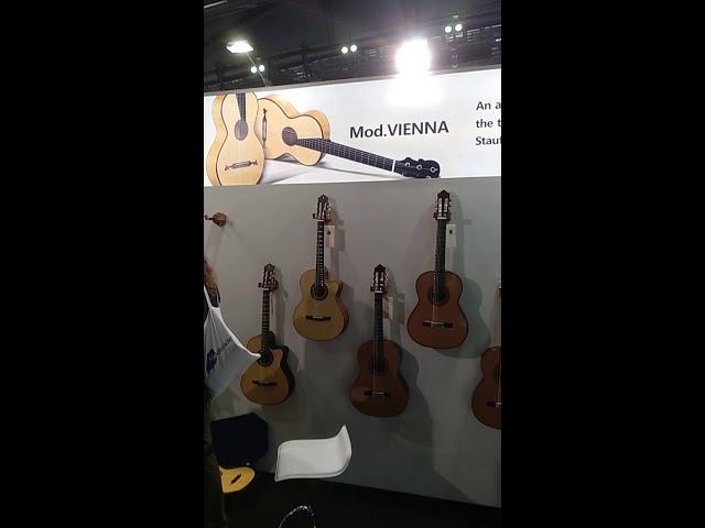 Ещё пара настоящих гитар на выставке смотреть онлайн