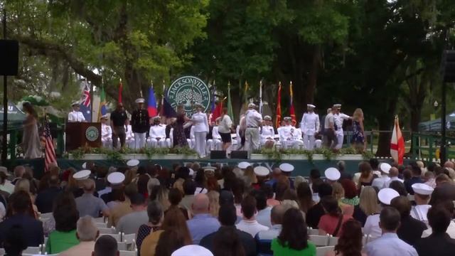Jacksonville University 2024 Commencement | Commissioning Ceremony for the Spring Class of 2024 смотреть онлайн