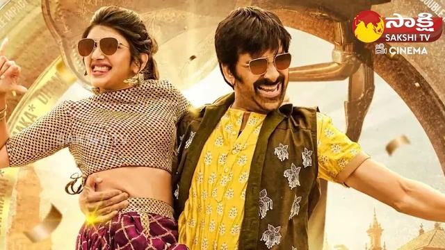 Ravi Teja and Sreeleela Creating A Sensation | Pulsar Bike Song | @SakshiTVCinema смотреть онлайн