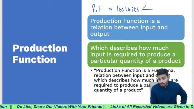 Production Function and Return to Factor | Production Function Class 11 Term - 2 | Macroeconomics смотреть онлайн