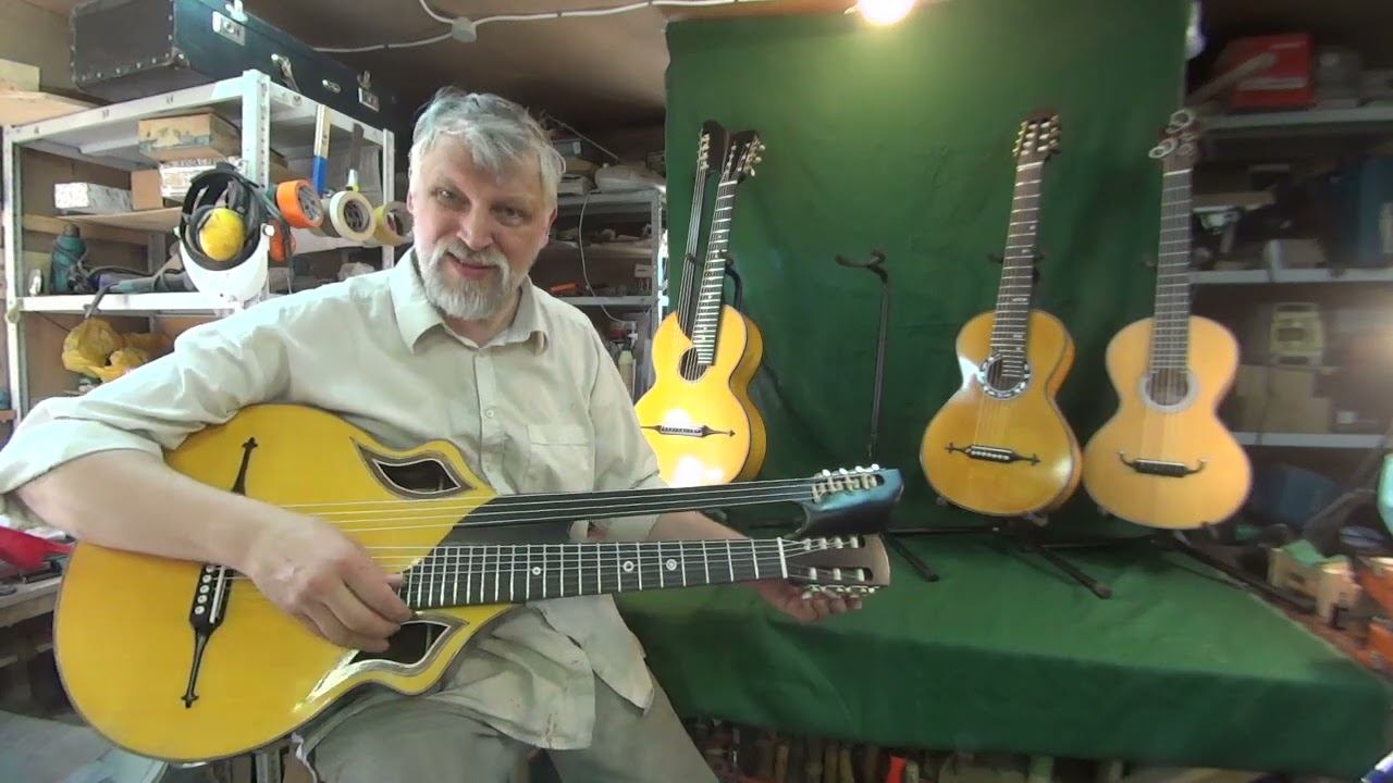 Обзор новых венских гитар Антона Хорина, первый квартал 2022 года. Пины для нейлоновых струн. смотреть онлайн