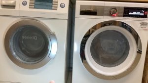 Bosch WAX32GH4GB vs Siemens WIQ1635GB - Spin Race 1600rpm