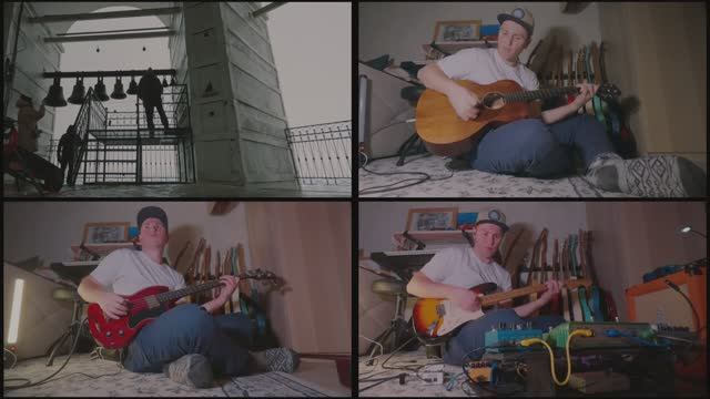 Колокола + Гитары / Колокольня Воскресенского собора в г. Шуя / Самая высокая колокольня в Европе смотреть онлайн