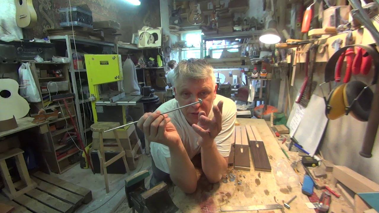 Самодельный анкерный стержень truss rod смотреть онлайн