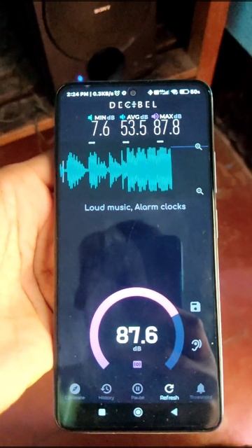 Sony home theatre sound test | Decibel meter | SA - D40 смотреть онлайн