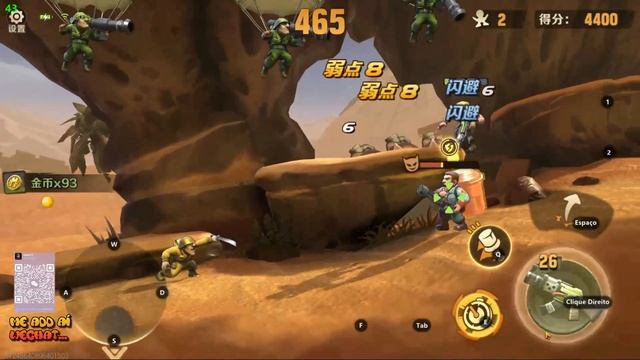 💯🎮🤪#METAL SLUG: AWAKENING - #GAMELOOP CHINÊS #GAMEPLAY 2024🤪🎮💯 смотреть онлайн