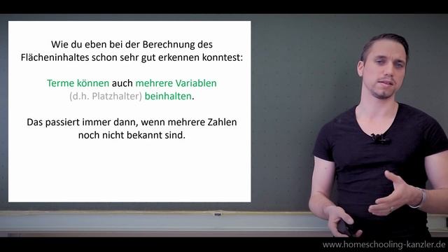 2.1.1 Was sind Terme? | Homeschooling Kanzler | Nachhilfe Mathe смотреть онлайн