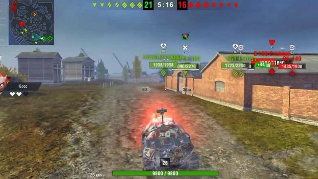 ИС-7 Big Boss х2 ускорение смотреть онлайн
