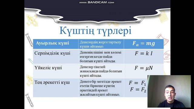 Күш тартылыс құбылысы және ауырлық күші смотреть онлайн