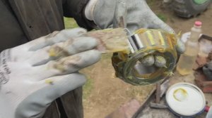 Восстановление тракторного прицепа 2 птс-4. Часть 8. Установка ступиц и тормозов