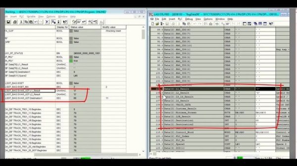 Siemens Simatic Manager Read Write DB Array Monitor at VAT table absolutely easy