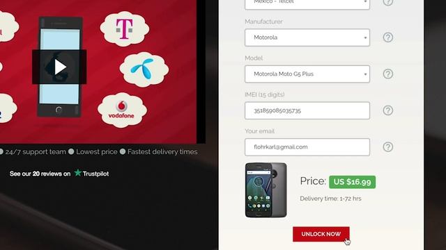 How To Unlock Motorola Moto G6 / G5 / G4 / etc. | ANY model, any GSM carrier смотреть онлайн