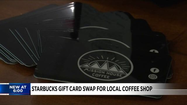 Have a Starbucks gift card? This Lynchburg coffee shop will trade you for one of its own gift cards смотреть онлайн