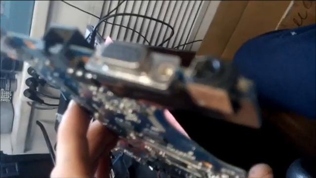 Восстановление разъема питания на ноутбуке Samsung RC350 смотреть онлайн