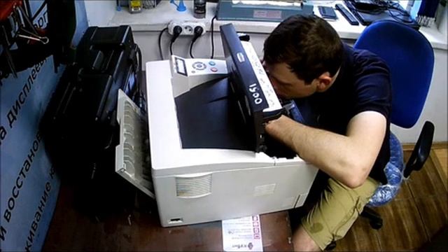 Диагностика принтера Kyocera p2135dn смотреть онлайн