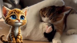 Песенка про кошечку. Музыкальное видео для детей