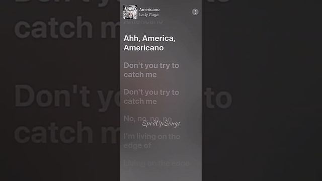 Americano Sped Up - Lady Gaga смотреть онлайн