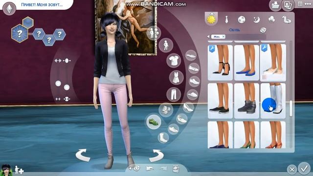Sims 4 CAS создание персонажа: Маринетт Дью пон чен смотреть онлайн