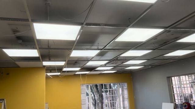 Upgraded Office Lighting 600x600panels - 26 Watt - 3300 lumens - low glare light - daylight colour смотреть онлайн