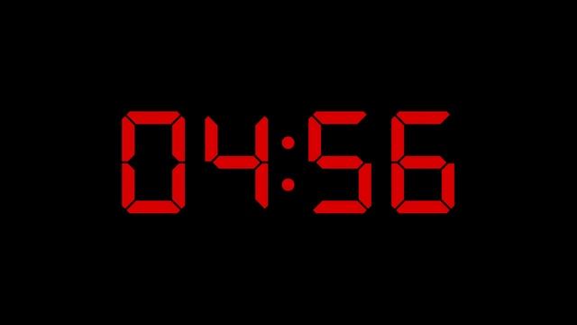 10 Minute Ticking Countdown Timer With Bomb Explosion Sound. Digital LED Style. смотреть онлайн