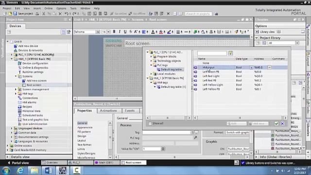 Programming an AND Circuit using the Siemens HMI - Unit 9.1 смотреть онлайн