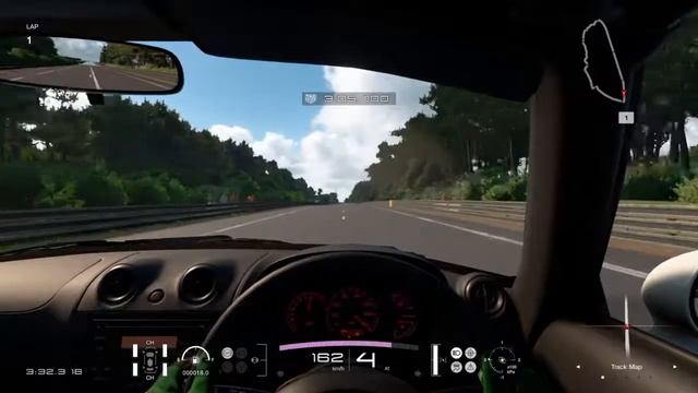 Copen around Circuit de la Sarthe (without Chicane) смотреть онлайн