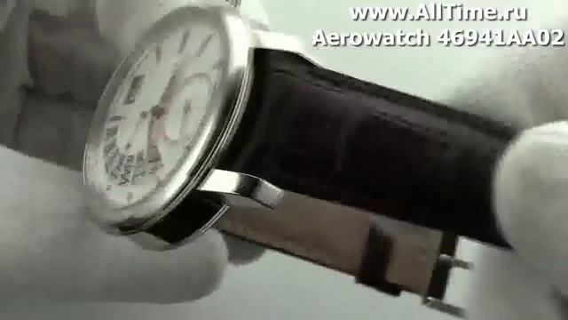 Мужские наручные швейцарские часы Aerowatch 46941AA02 смотреть онлайн