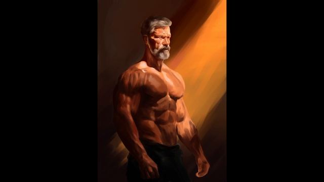 Muscular Charisma: Captivating Rebelle 6 Digital Painting Time-Lapse of an Older Man смотреть онлайн