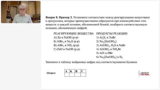 Взаимосвязь неорганических веществ в ЕГЭ по химии 2025 года (задания 7, 9, 31) смотреть онлайн