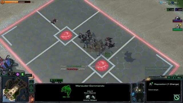 StarCraft 2: Direct Strike - Nova Mass Marauder Destruction смотреть онлайн