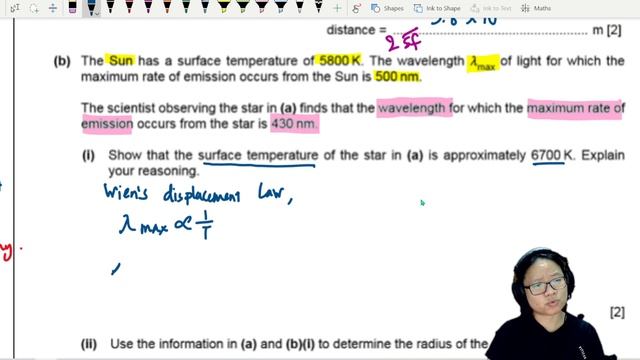 25.2b Ex SP22 P4 Q12 Wein's Displacement and Stellar Radii | A2 Astronomy | CAIE A Level Physics смотреть онлайн
