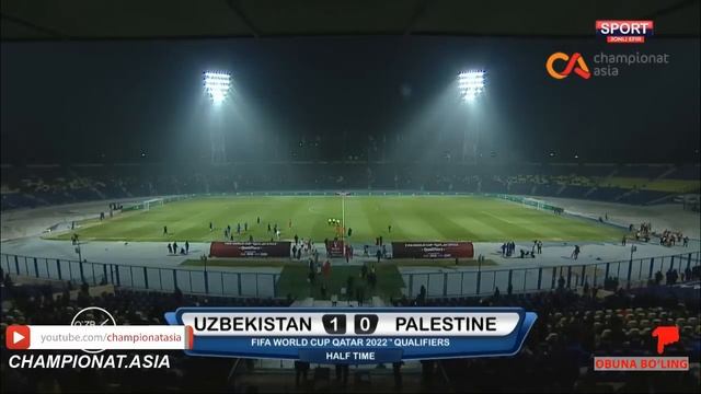 O'zbekiston Vs FALASTIN JONLI EFIR | LIVE Uzbekistan Vs PALESTINE прямые трансляции