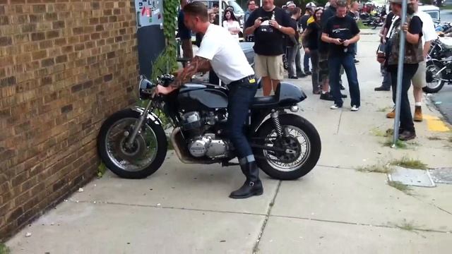 Mods vs rockers CLE. BURNOUTS! смотреть онлайн