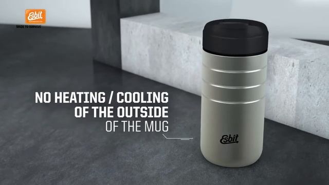 Обзор термокружки Esbit Majoris Thermo Mug With Flip Top смотреть онлайн