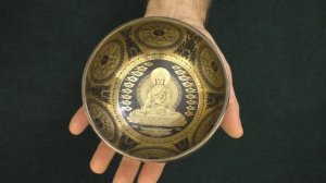 Поющая чаша Бутанская 13,7 см, Фа 357 Гц