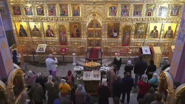 Божественная Литургия. Усекновение главы Пророка, Предтечи и Крестителя Господня Иоанна (11.09.2022) смотреть онлайн