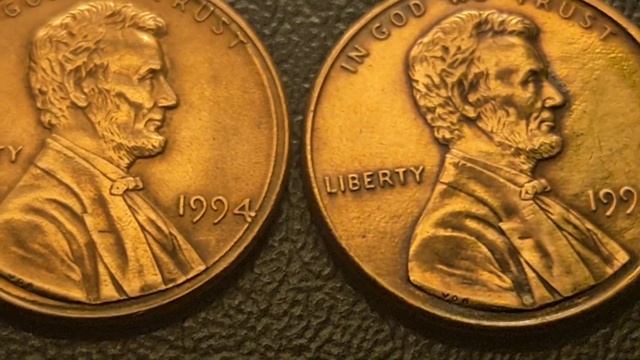 🇺🇸 1 cent. Mint year 1994 . смотреть онлайн