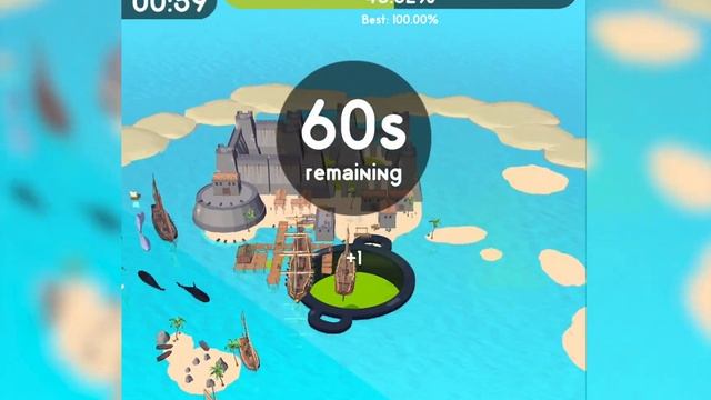 Hole.io Gameplay - The Islands - New Record (99,86%) - (iOS - Android) смотреть онлайн