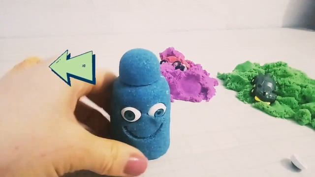 kinetic sand cutting asmr satisfying video kinetic sand🚗🚕slime, plasticine kinetic sand We sculpt смотреть онлайн