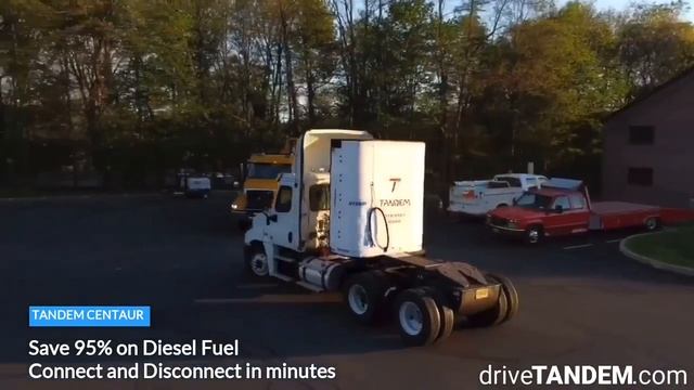 Tandem Centaur: Attachable Hybrid for Semi Trucks смотреть онлайн