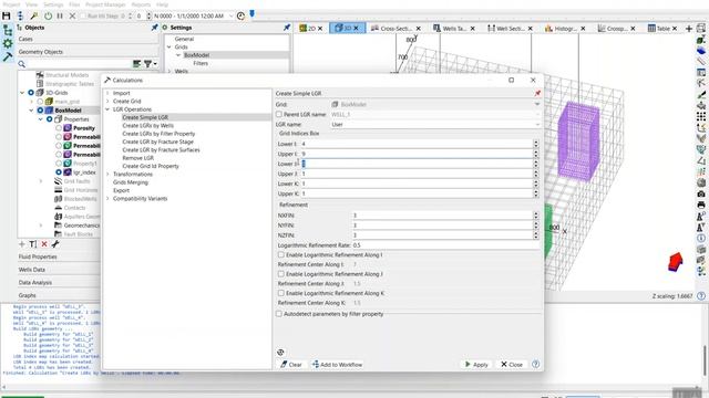MD: How To Create Local Grid Refinement LGR In TNavigator